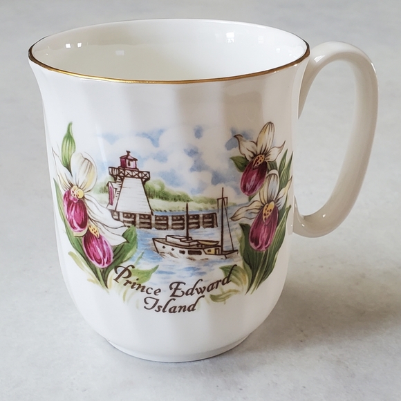 Prince Edward Island Souvenir Mug Vintage Fine Bone China by Duchess England - Picture 1 of 8